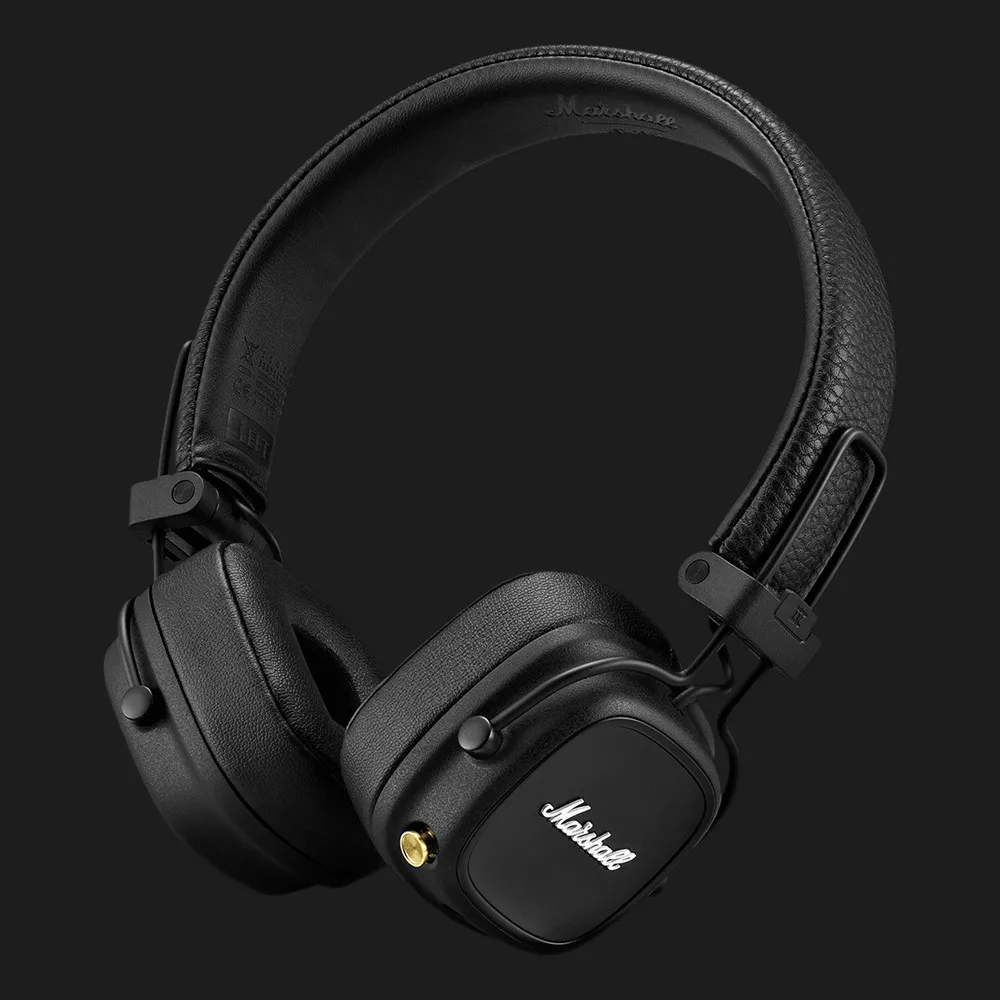 Купити Навушники Marshall Major IV (Black) — ціни ⚡, відгуки